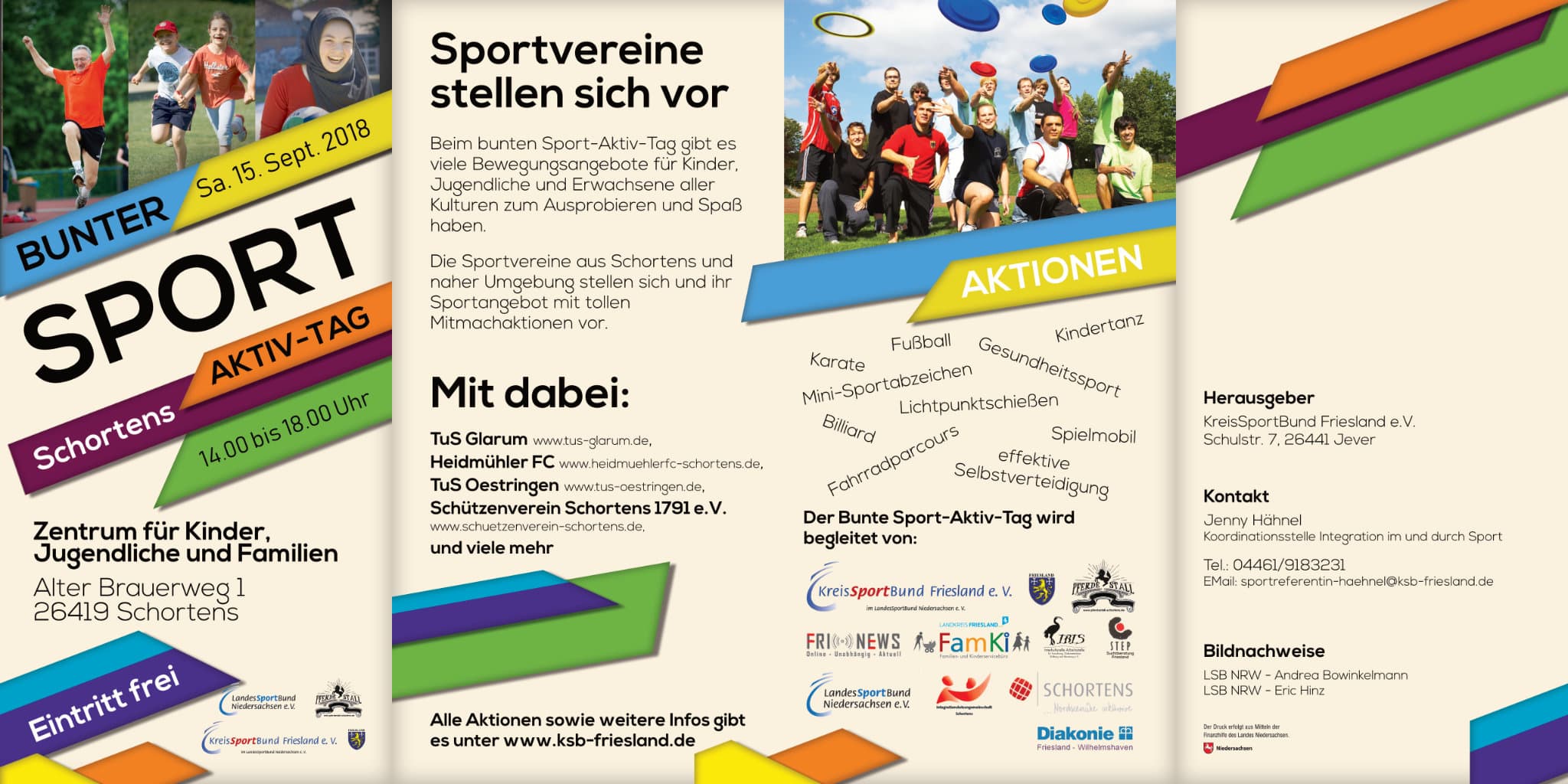 15.09.2018 – Bunter Sport-Aktiv-Tag Schortens