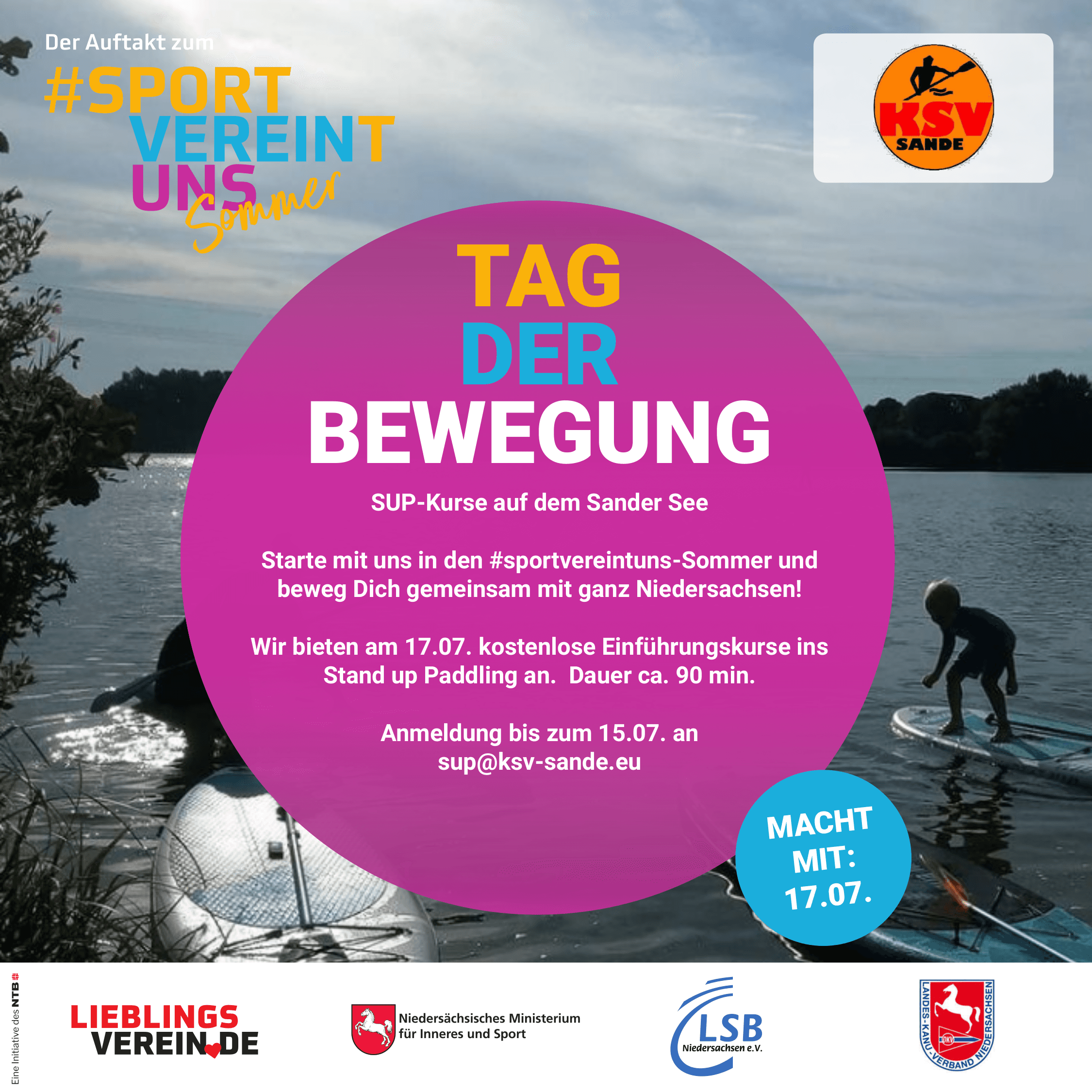 Tag der Bewegung – Tolle Aktionen auch in Friesland