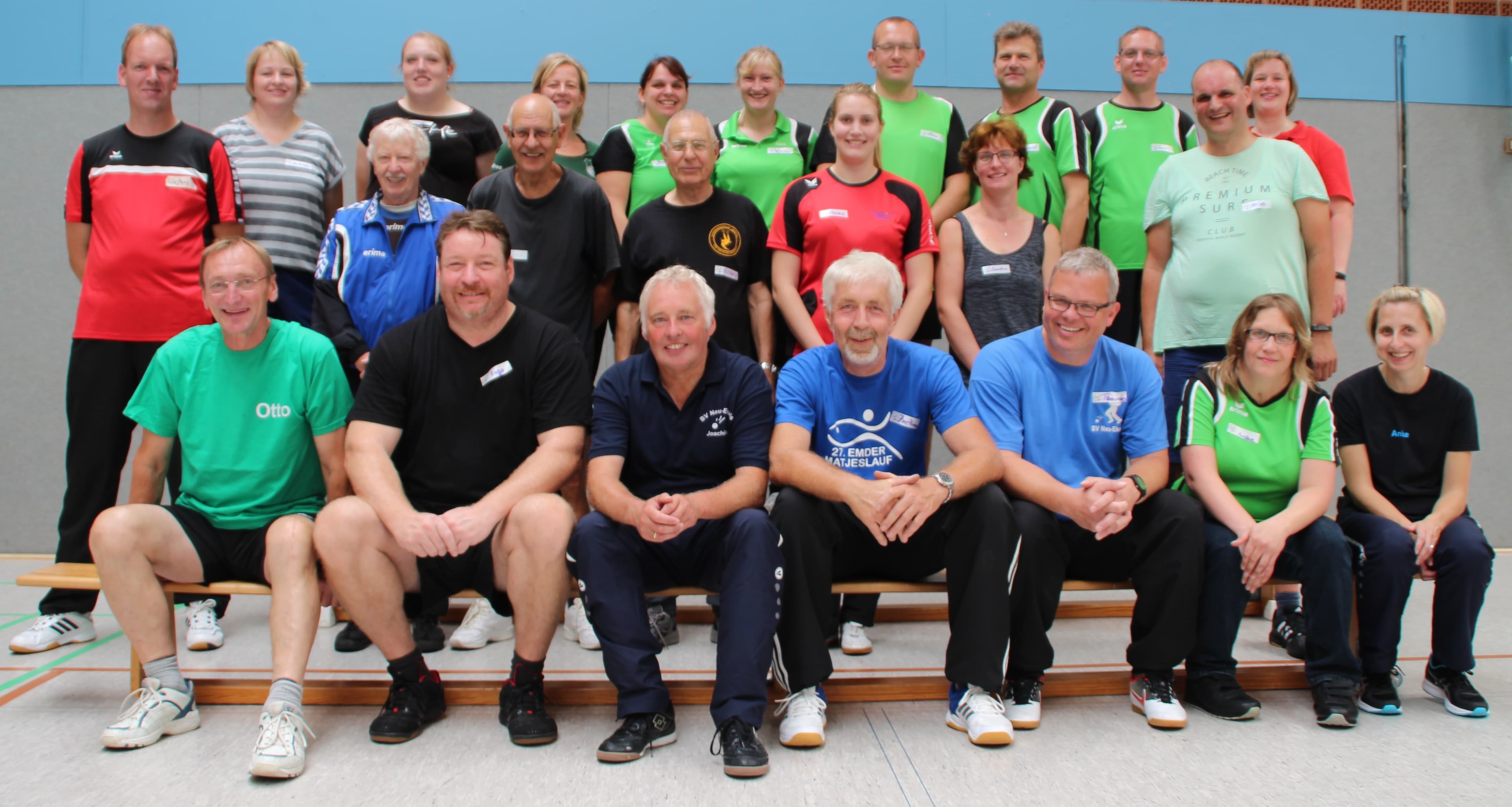 Fortbildung Boßeln in der Halle