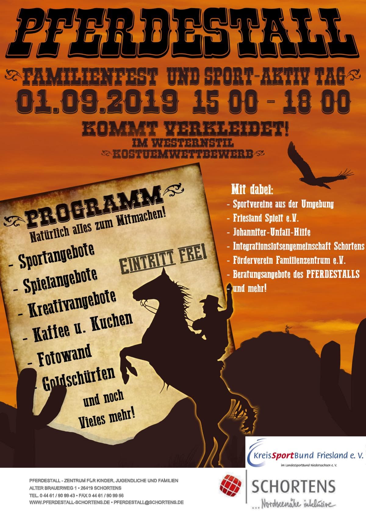 Familienfest und Sport-Aktiv-Tag in Schortens