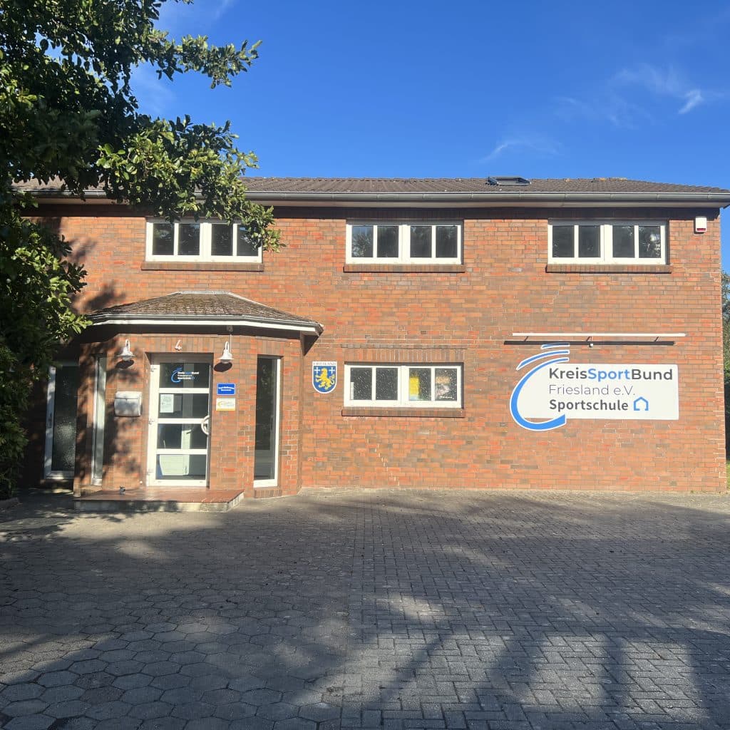 Die Toni-Gaßmann-Sportschule in der Jahnstraße in Jever