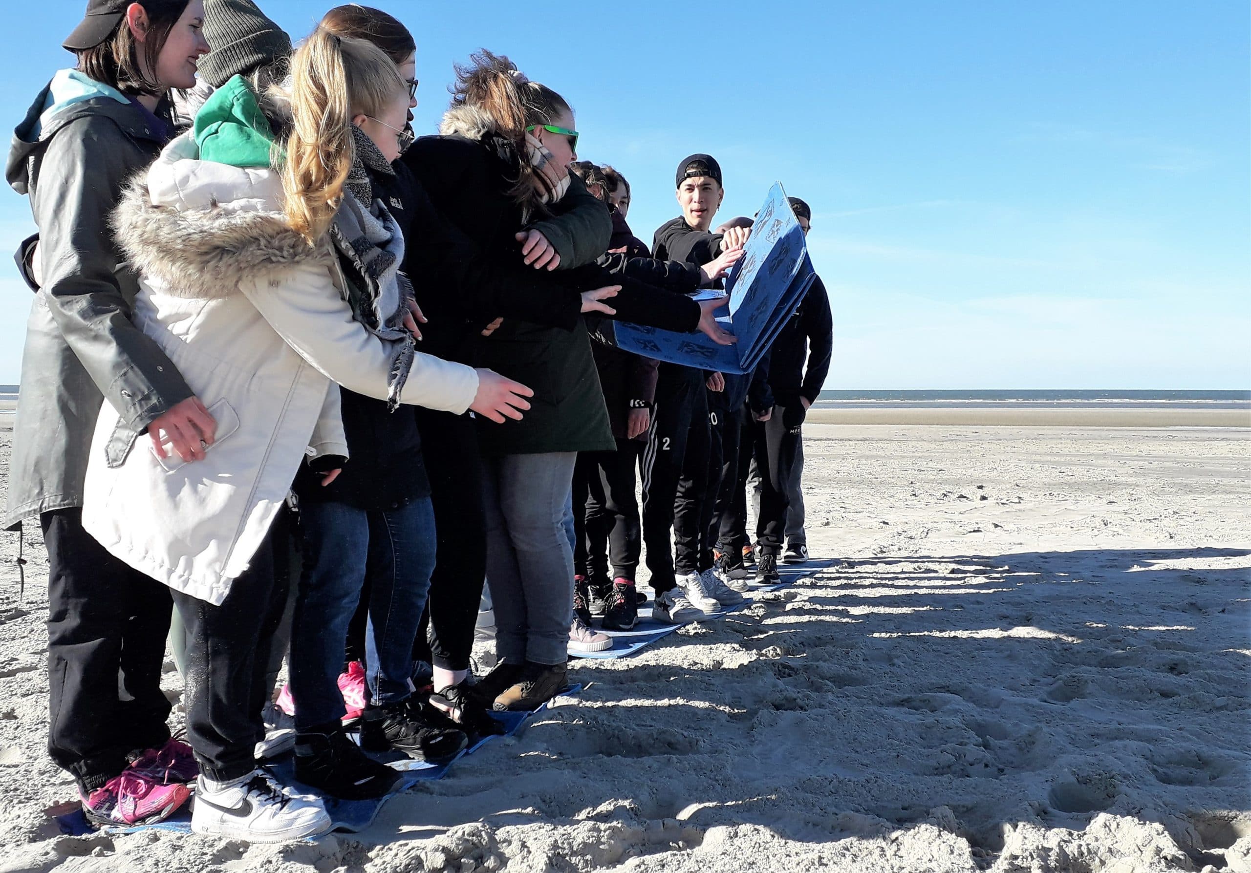 Juleica Ausbildung im Zeltlager Langeoog