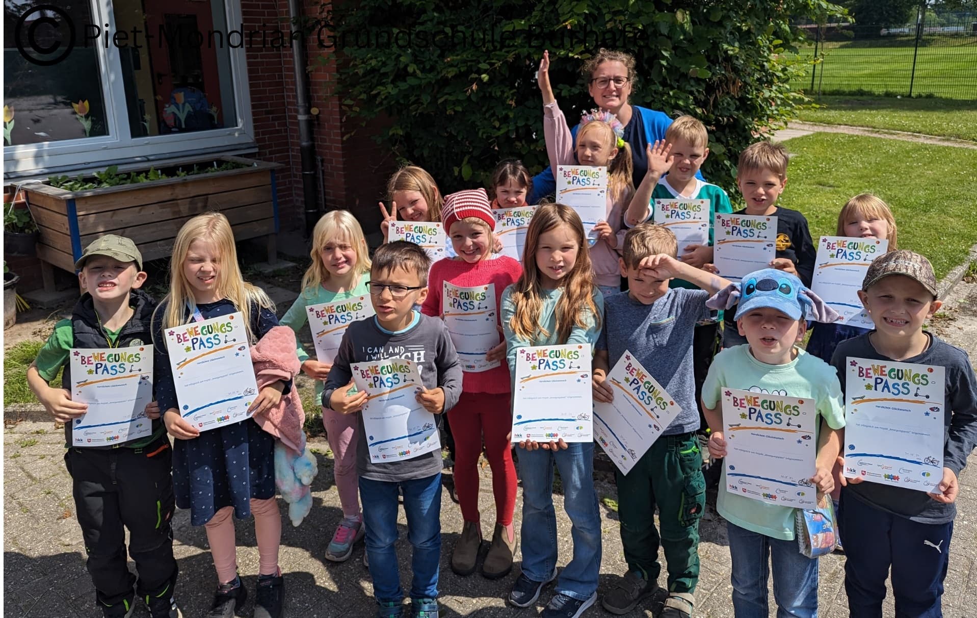 2062 Kinder sammelten erfolgreich Stempel für mehr Bewegung