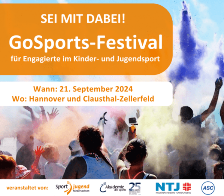 GoSports-Festival für Engagierte im Kinder- und Jugendsport