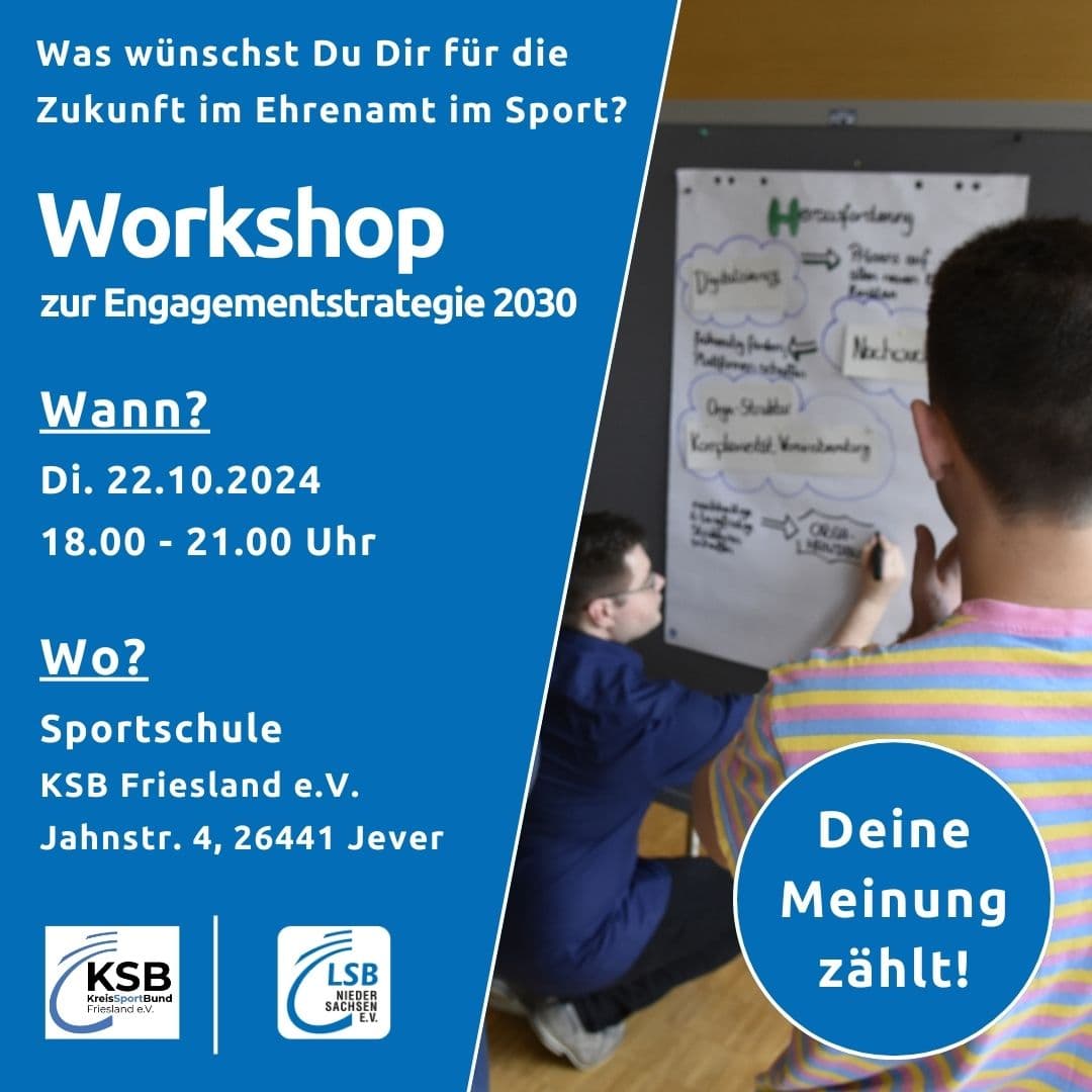 Macht mit: Einladung zum LSB-Workshop